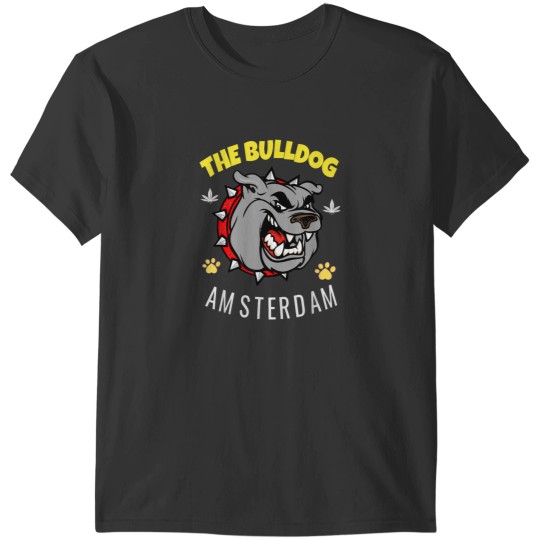 Discover Amsterdam Souvenir The Bulldog Love Funnyift Funny Lover T-Shirts