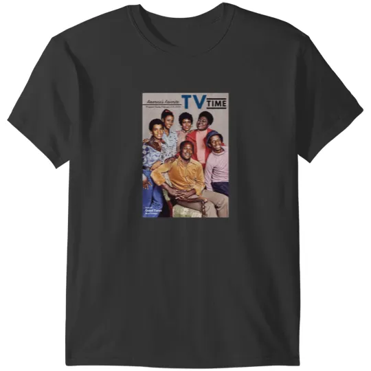 Discover Cast Of Good Times TV Time February 1974 T-Shirts