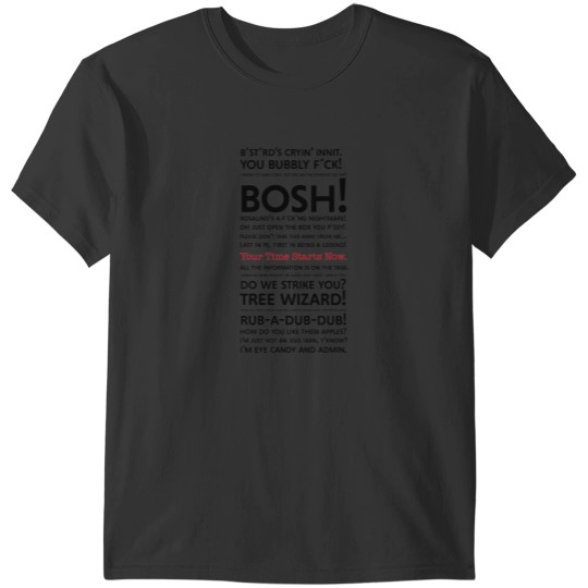 Discover Taskmaster Quotes T-Shirts