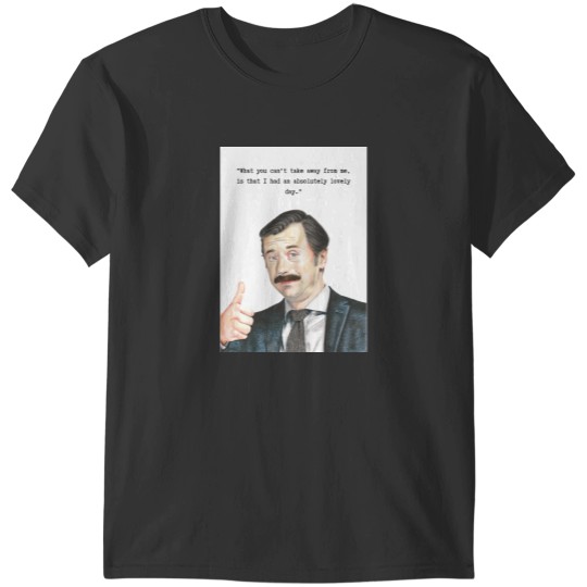 Discover Mike Wozniak, Taskmaster, lovely day T-Shirts