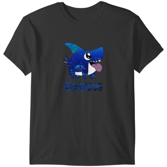 Discover Little Sharkdog T-Shirt - Adorable Pet Inspired Apparel