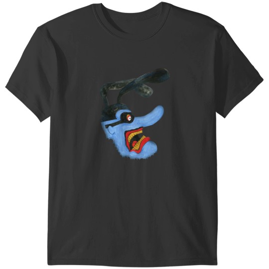 Discover yellow submarines, Blue meaniens T-Shirts