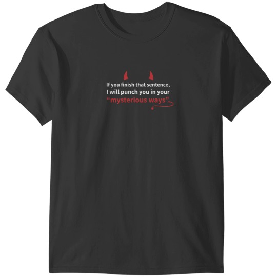 Discover Lucifer Morningstar Lucifan Mysterious Ways T-Shirts