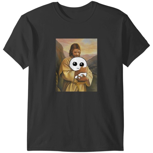 Discover Jesus Holding Autism Creature Tbh Creature T-Shirts