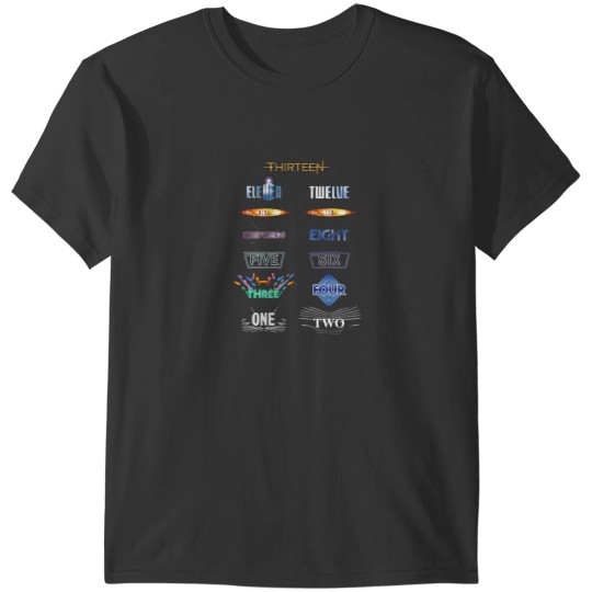 Discover Doctor Numbers T-Shirts
