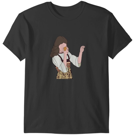 Discover Sarah Jane Smith eats an orange T-Shirts