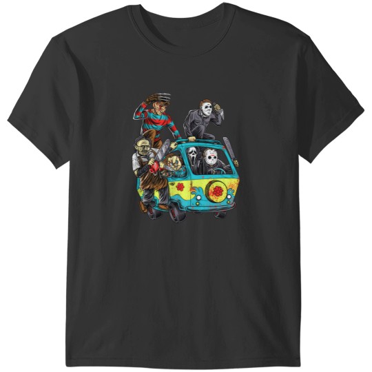 Discover Horror Movie Mystery Machine T-Shirts