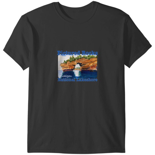 Discover Pictured Rocks National Lakeshore, Michigan T-Shirts