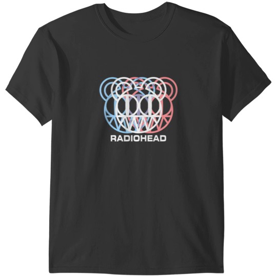 Discover Radiohead Logo Dizzy Glitch T-Shirts