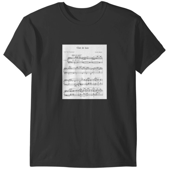 Discover Debussy Clair de Lune T-Shirts