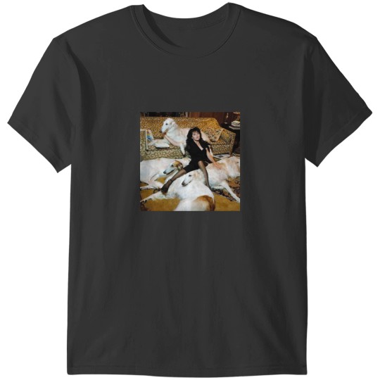 Discover Shannen Doherty with Borzois, 1993 T-Shirts