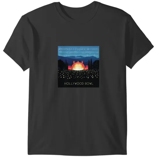 Discover Hollywood Bowl Variant 2 T-Shirts