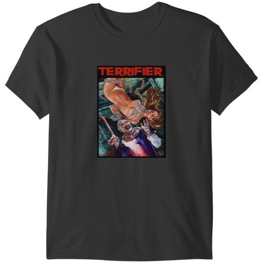 Discover Terrifier art the clown horror movie art T-Shirts