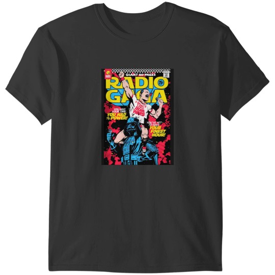 Discover queens Concert in Radio GAGA T-Shirts