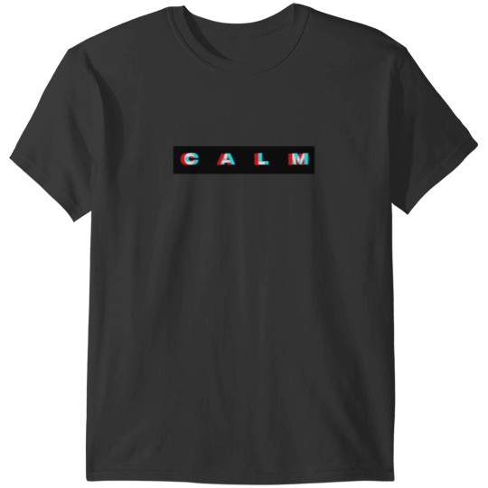 Discover CALM Sticker T-Shirts