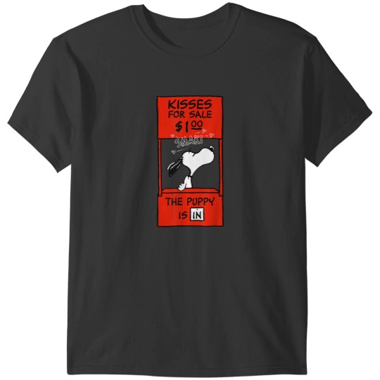Discover Snoopy Kisses Valentines T-Shirts