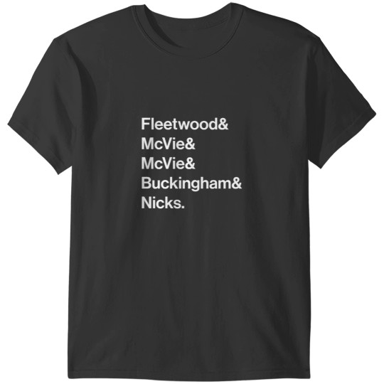 Discover Rock Band Last Names T-Shirts