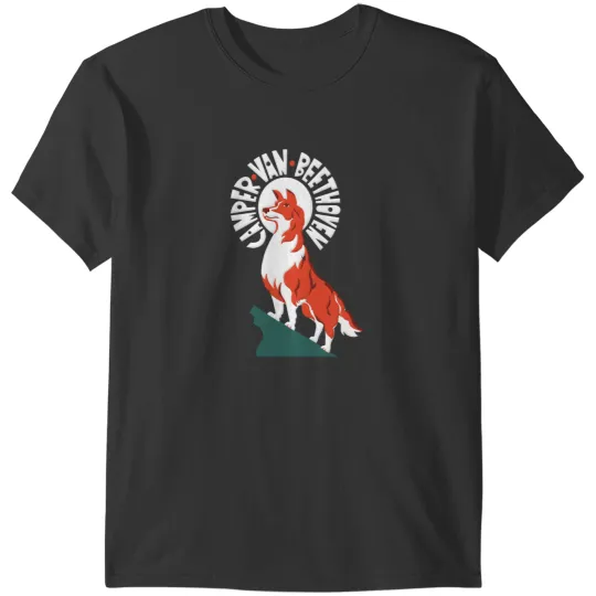 Discover Camper Beethoven Dog T-Shirts