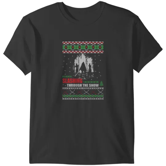 Discover The Walking-dead - Michonne Ugly Christmas Sweater T-Shirts