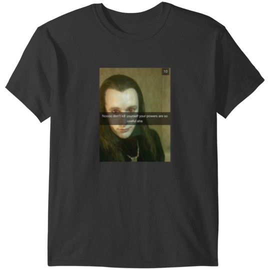Discover Cursed Aro Snapchat photo (Twilight) T-Shirts