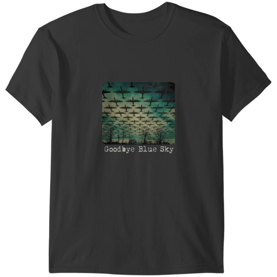 Discover Pink Floyds 1994 band Good Bye Blue Sky nick mason T-Shirts
