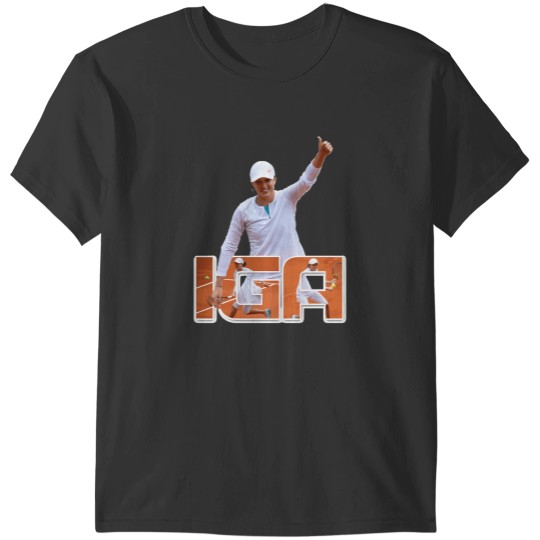 Discover Iga Swiatek Polish Tennis Star T-Shirts