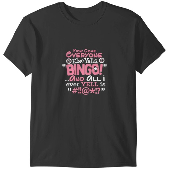 Discover Bingo Player Lover Tshirt Funny Bingo Tee Girl Women Grandma T-Shirts