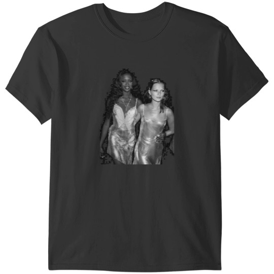 Discover Kate Moss Naomi Campbell Fashion Poster T-Shirts