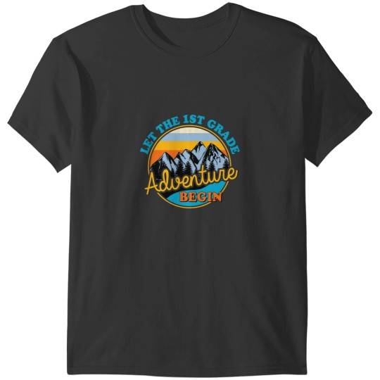Discover 1st Grade Adventure Starts T-Shirt