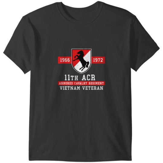 Discover 11Th Armored Cavalry Regiment Vietnam Veteran T-Shirts
