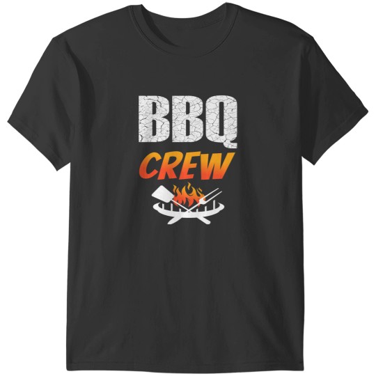 Discover BBQ Crew Funny Barbeque Grill Party for BBQ Lover Pitmaster T-Shirts
