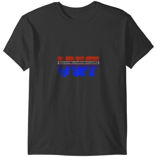 Discover UWF-Mid-South Championship Wrestling Logo (distressed) Premium T-Shirts