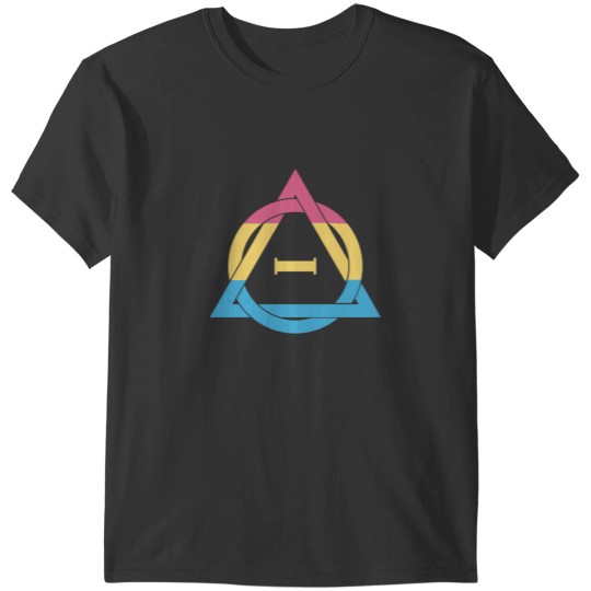 Discover Pansexual Therian pride Sticker T-Shirts