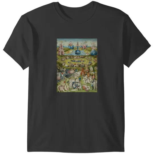 Discover The Garden of Earthly Delights - Hieronymus Bosch Graphic T-Shirts