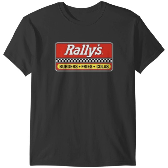 Discover Rallys Restaurant Logo T-Shirts