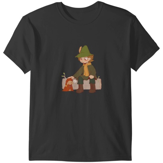 Discover Snufkin and Sorry-oo from Moomin T-Shirts