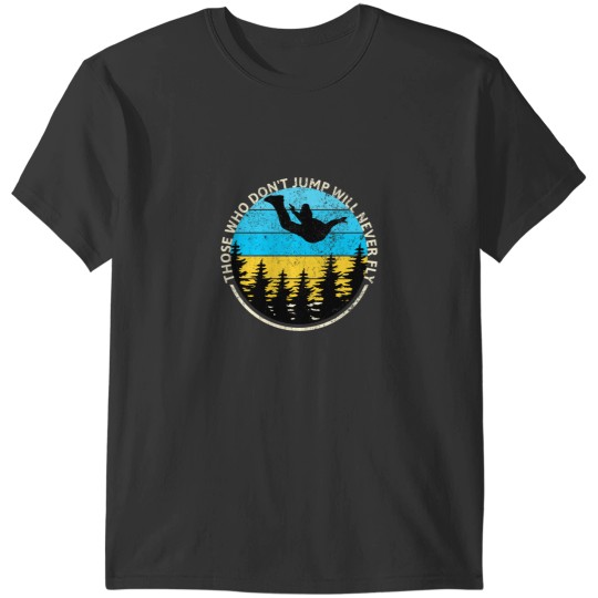 Discover SkyDiving Parachute Jump T-Shirts