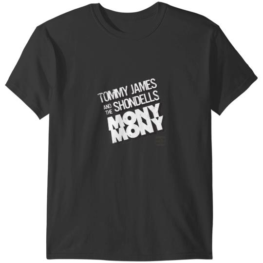 Discover Tommy James and the Shondells Mony Mony T-Shirts