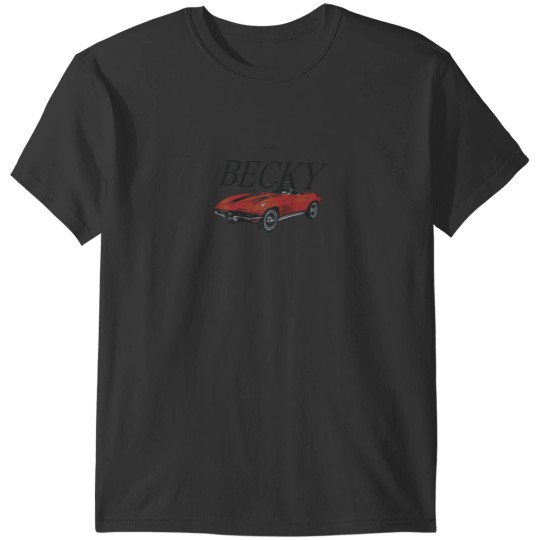 Discover Becky's Vintage T Shirt  Fletcher Inspired  heckinfarout Sticker T-Shirts