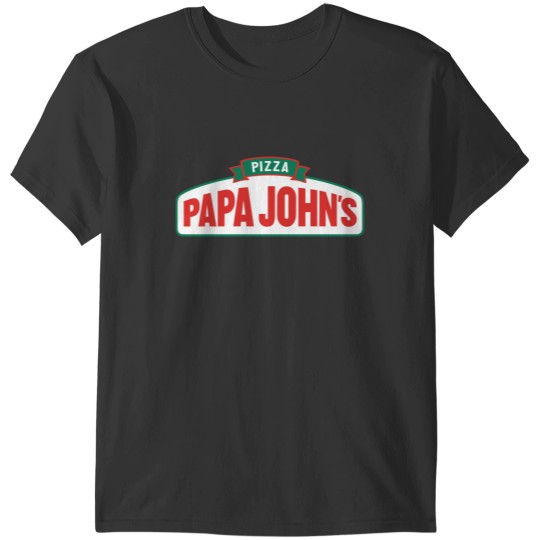 Discover Papa Johns logo T-Shirts