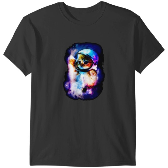 Discover Cat Astronaut In Space T-Shirts