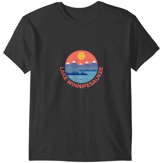 Discover Lake Winnipesaukee New Hampshire Boating, Fishing, Hiking, Camping T-Shirts