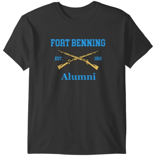 Discover Fort Benning Alumni Est 1918 T-Shirts