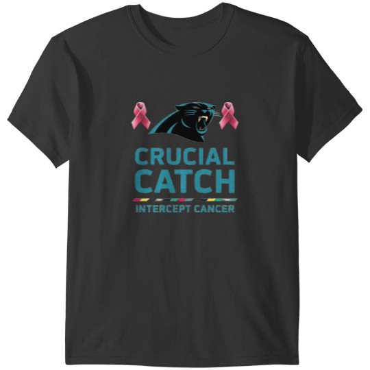 Discover Crucial Catch Intercept Cancer (2) T-Shirts