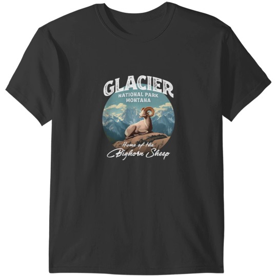 Discover Glacier National Park Bighorn Sheep 22 T-Shirts