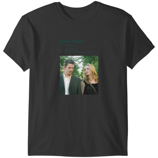Discover Before Sunset Poster1 T-Shirts