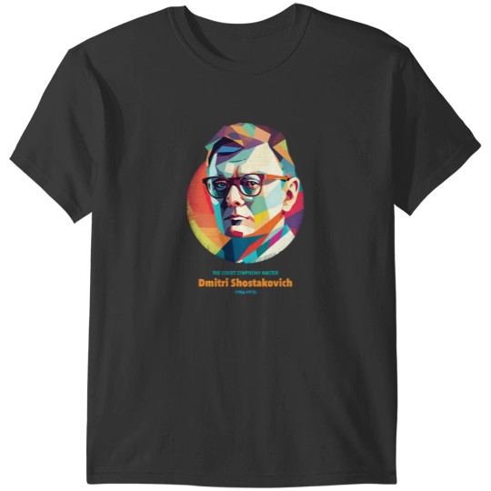 Discover Dmitri Shostakovich WPAP T-Shirts