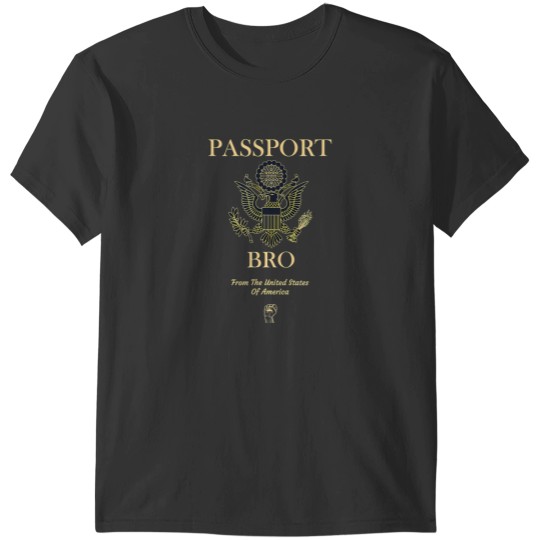Discover passport bros from the usa apparel t T-Shirts