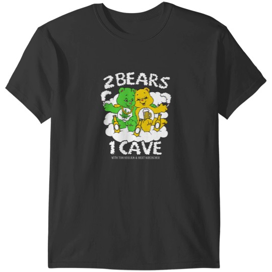 Discover 2 Bears 1 Cave With Tom Segura and Bert Kreischer Beer and Weeds den T-Shirts