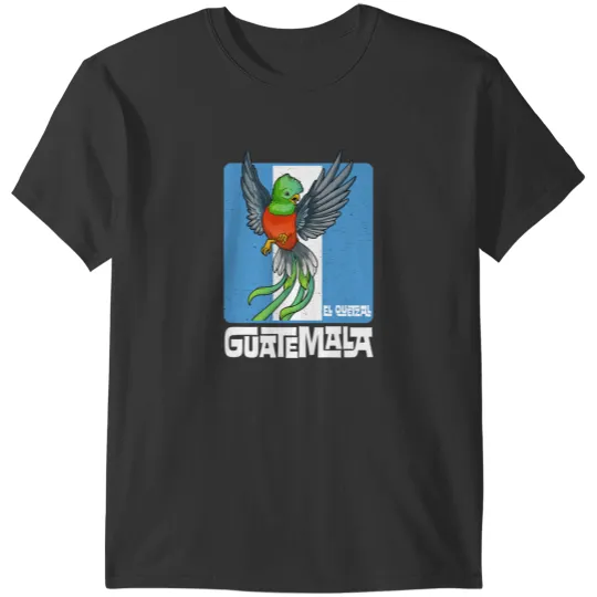 Discover Tipico Guatemala Quetzal Chapin Maya Antigua Guatemalan T-Shirts